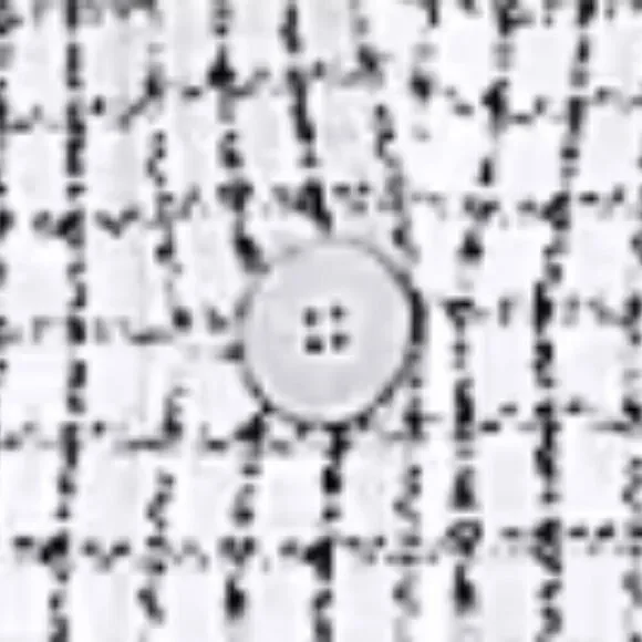 J. Crew Factory Tweed collared lady jacket Black and White NWT - Picture 4 of 13